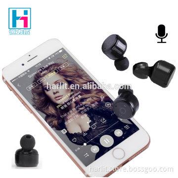 Mobile Phone Dual Mode Stereo Bluetooth 4.2 Headphones Earbuds With Clear Mic Wirelss Earbuds Waterproof Sweatproof